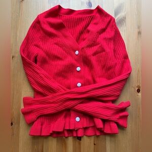 Commense Vibrant Red Women's Shirt/Sweater